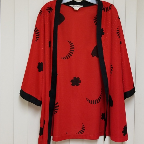 Edith Martin Other - Vintage Edith Martin Red Kimono size 44